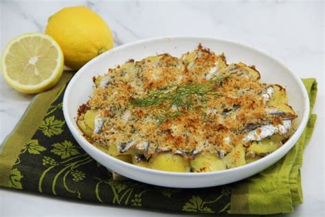 Alici E Patate Al Forno Le Ricette Di Teresa