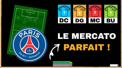 🇨🇵 Le Mercato Estival Parfait Du Psg Saison 2023 2024 Youtube