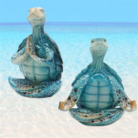 Amazon Luifel Yoga Turtle Pcs Meditation Yoga Turtle Decor Sea