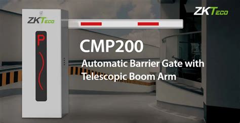 Grey Zkteco Cmp Boom Barrier For Parking Aluminium At Rs In Pune