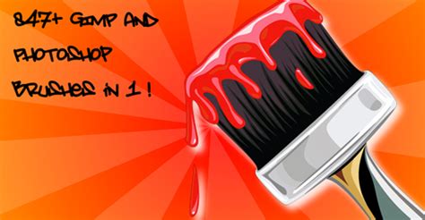 52 Free Awesome GIMP Brushes for Graphic Designers