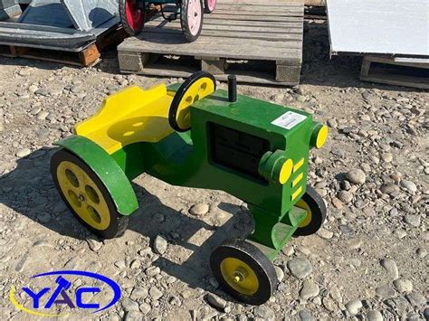 John Deere Wooden Tractor Yac Auctions