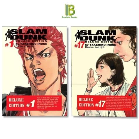 Truyện Slam Dunk Deluxe Edition Chọn Lẻ 24 Tập Takehiko Inoue