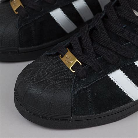 Adidas Superstar Rt Drake Jones Shoes Black White Black Flatspot