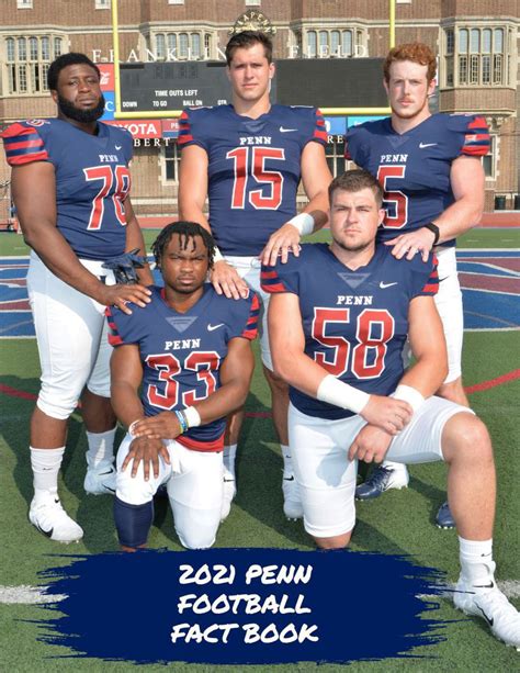 2021 Penn Quakers Football Media Guide Sportspaper Wiki