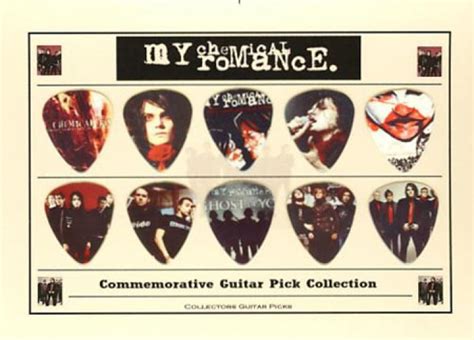 MY CHEMICAL ROMANCE/COMMEMORATIVE GUITAR PICK COLLECTION