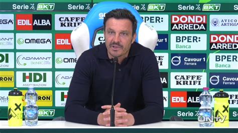 ONTV Conferenza Oddo Post Spal Ternana 1 1 YouTube