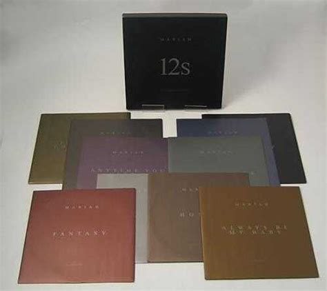 Mariah Carey S Twelves Uk Promo Vinyl Box Set