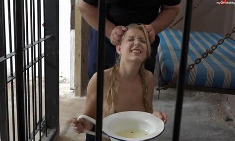 Blonde Drinks Her Piss From A Bucket Video 2 Pissing Porn At ThisVid Tube