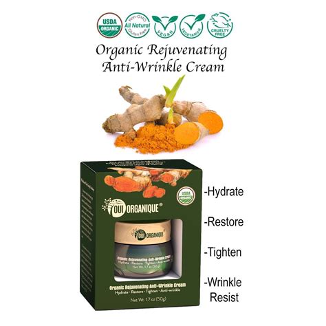 Organic Anti-wrinkle Cream Anti-aging Cream Vegan Skincare - Etsy