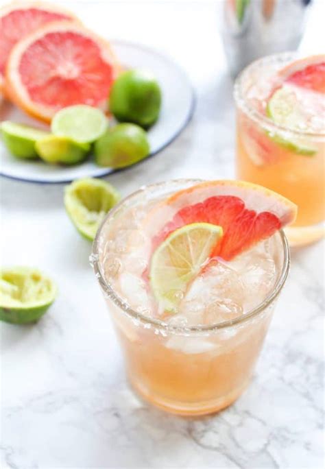 Ginger Beer Paloma Cocktails - A Saucy Kitchen