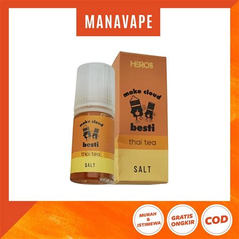 Jual Besti Thai Tea Salt Nic Ml Mg Shopee Indonesia