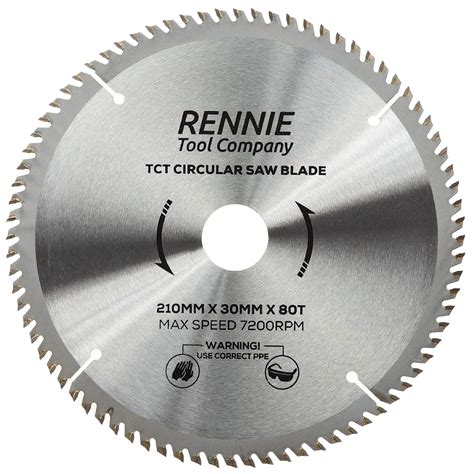 210mm X 30mm Circular Saw Blade TCT Wood Mitre Saw Blade 80 Teeths