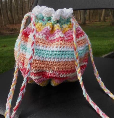 Small Drawstring Bag Pattern Iucn Water