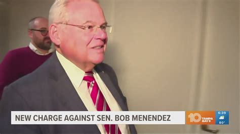 Senator Bob Menendez charged with conspiracy to act as a foreign agent ...