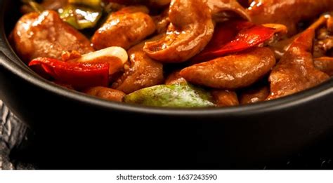 Asian Food Braised Pork Intestine Stock Photo 1637243590 Shutterstock