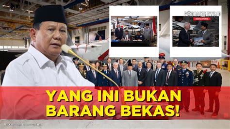 Prabowo Subianto Pastikan Beli Jet Tempur Baru F Ex