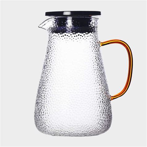 Amazon Glass Pitcher Water Carafe With Filter Lid And Drip Free