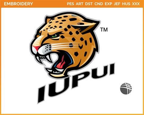 IUPUI Jaguars - Secondary Logo (2008) - College Sports Embroidery Logo ...