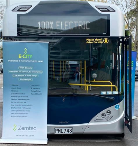 NZ Made E Bus Hits The Road EVs Beyond