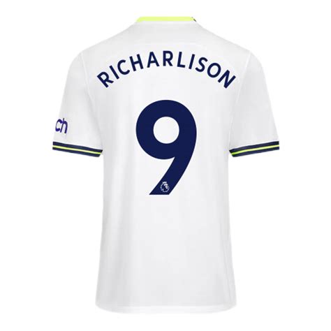 Tottenham Hotspur RICHARLISON 9 Home Jersey 2022 23 Goaljerseys