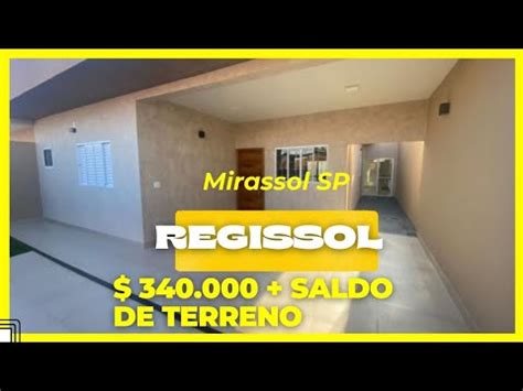 Vendido Casa A Venda No Bairro Regissol Em Mirassol Sp