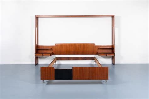 Mid-Century Italian Modern bed frame, 1950s - The Loods