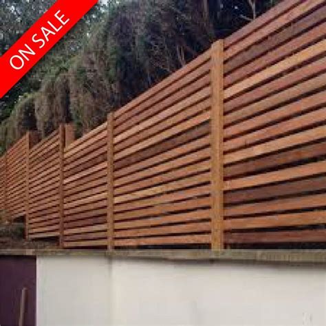 Canadian Western Red Cedar Screen Slats Planed Square Edge For Fencingcladding Pack 3843