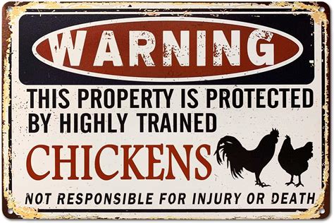 Chicken Coop Sign Chicken Decorations For Home Or