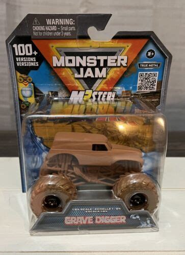 Spin Master Monster Jam Mystery Mudders Grave Digger Series