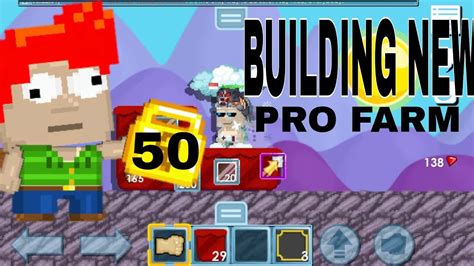 BUILDING NEW PRO FARMOMGROAD TO RAYMAN GROWTOPIA INDONESIA YouTube