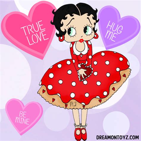 Betty Boop Valentine Greeting Betty Boop Betty Boop Pictures Betty