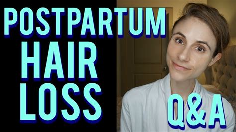 Postpartum Hair Loss Qanda With A Dermatologist Hair Care Tips 👶🍼💇 Youtube