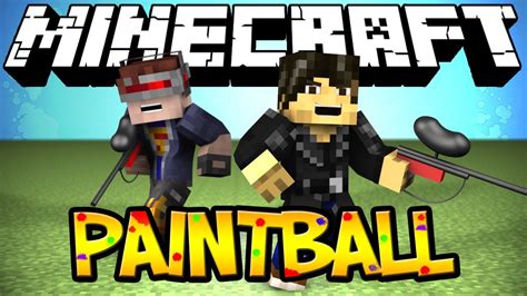 Minecraft Mod Showcase Paintball Mod Guns Bases Claymores