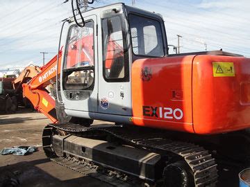 EX120 5 usado Hitachi excavador Japón de 12 toneladas ningún escape de