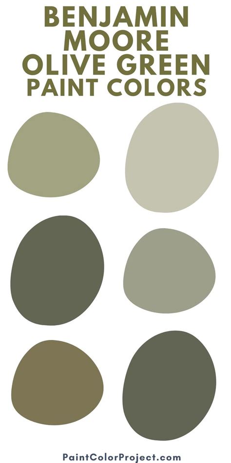 Benjamin Moore Olive Green Paint Colors In 2023 Sage Green Paint