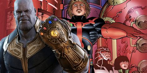 Thanos Creator May Have Spoiled a Major Eternals Plot Point | CBR