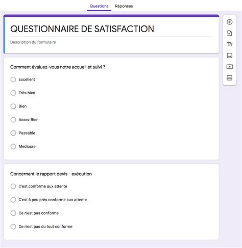 Exemple De Questionnaire De Satisfaction Formation Doniemas Hot Sex