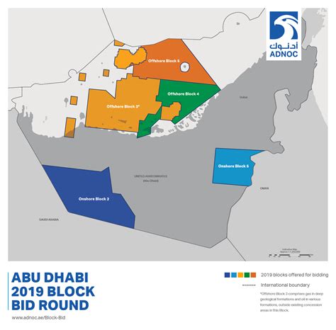 Abu Dhabi Launches Second Bid Round For Five Major Exploration Blocks