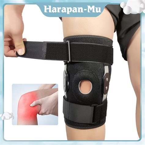 Jual Alat Lutut Kneepad Deker Lutut Alumunium Plate Strap Knee Support