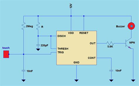 System Diagram For An Alarm