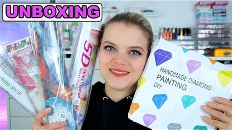 DIAMOND PAINTING HAUL FGNORMAL UNBOXING YouTube