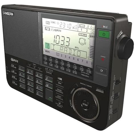 Professional Multiband Am Fm Sw Receiver Black Shortwave Radio