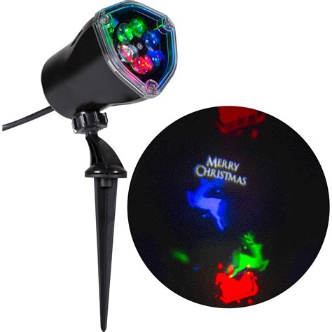 Gemmy Lightshow Projection Whirl A Motion Christmas Lights Walmart