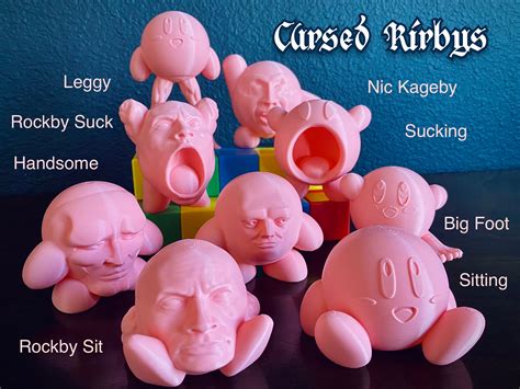 The Cursed Kirby Set Etsy Australia