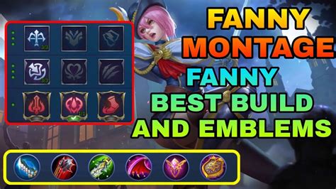 HOW TO PLAY FANNY LIKE A PRO MOBILE LEGENDS GAMEPLAY AND MONTAGE