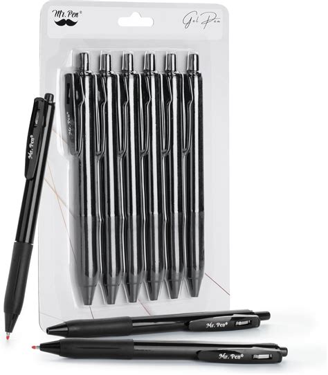 Amazon Mr Pen Retractable Gel Pens Pack Fast Dry Gel Pens