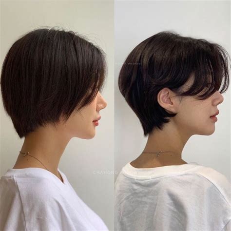 Korean Tomboy Short Hair Cuts Hot Sex Picture