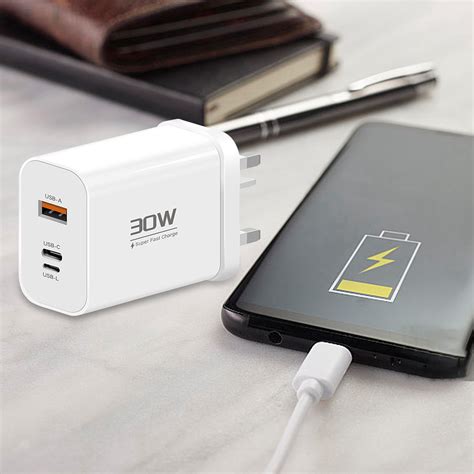 30W Fast Charging Mobile Phone Charger Fast Charging Head Type C ...