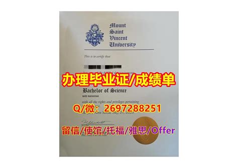 Calaméo 办《msvu毕业证书》q微2697288251“办理圣文森山大学文凭证书成绩单offer”msvu网上存档可查文凭留